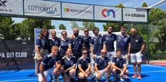 La squadra del Russi Padel al 4° posto nelle Finali Nazionali di Coppa dei Club MSP