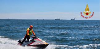 A Marina di Ravenna il corso per soccorritori moto d’acqua dei Vigili del Fuoco