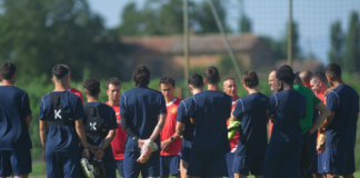 Primo allenamento del Ravenna FC