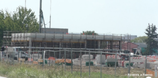 Sta nascendo la grande area di servizio per camion in via Pana