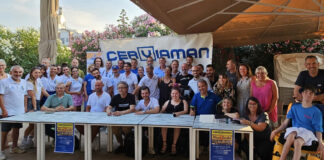 Al Playa Caribe si è tenuta la presentazione alla città di Cervia del progetto CERVIAMAN 2024 con Samanta Farabegoli