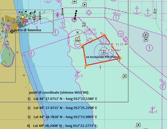 estratto grafico area lavoro rigassificatore Ravenna - ord. CPRA n52-2024