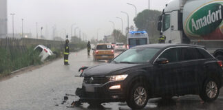 Scontro tra van e auto in via Classicana: cinque feriti trasportati all’ospedale