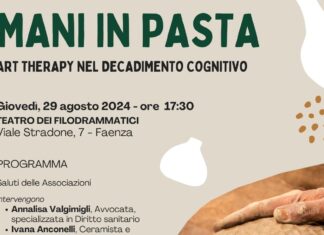 MIC Faenza. Mani in pasta: art therapy nel decadimento cognitivo