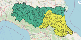 Allerta meteo gialla per temporali dalle 12 di sabato 3 agosto alla mezzanotte di domenica 4