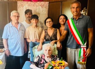 Massa Lombarda: festa per i 100 anni di Mafalda Martelli
