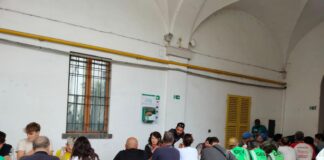 Faenza: pasti distribuiti alla parrocchia di Sant’Antonino in Borgo, per gli alluvionati ed i volontari