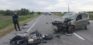 Casal Borsetti: Schianto moto contro auto, muore 45 enne