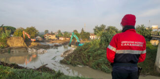 Traversara: Proseguono i lavori per chiudere la falla