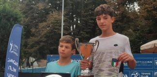 Tennis: il trentino Alessandro Fronza vince il campionato italiano under 13 maschile