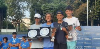 La finale del Campionato Italiano under 13 maschile si gioca fra Edoardo Ghiselli e Alessandro Fronza