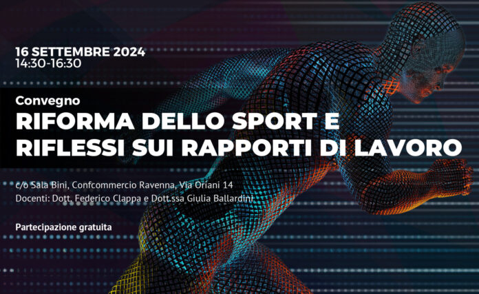 RIFORMA DELLO SPORT E RIFLESSI SUI RAPPORTI DI LAVORO