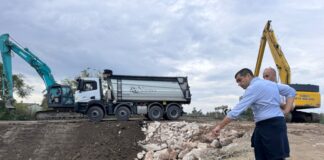 Alluvione, procedono i lavori di ripristino del territorio