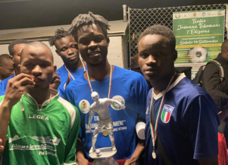 La squadra dell’associazione Il Terzo Mondo vince il torneo “Josianne Tchameni”