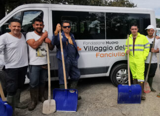 La Fondazione Nuovo Villaggio del Fanciullo in supporto alle popolazioni alluvionate dei territori romagnoli