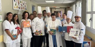 Libri in dono dall’Associazione Cuochi alla Neuropsichiatria Infanzia e Adolescenza di Ravenna