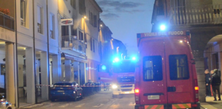 Incendio in un appartamento a Fusignano