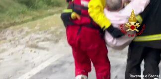 Traversara: i Vigili del Fuoco soccorrono i cittadini con l’elicottero