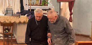 Il vescovo monsignor Mario Toso a Traversara di Bagnacavallo