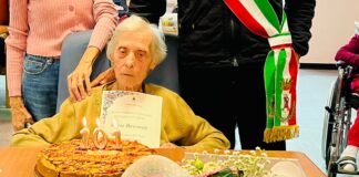 Massa Lombarda: festa per i 101 anni di Maria Buscaroli
