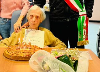 Massa Lombarda: festa per i 101 anni di Maria Buscaroli