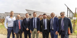 Gruppo Caviro ha inaugurato il più grande impianto Agrivoltaico avanzato
