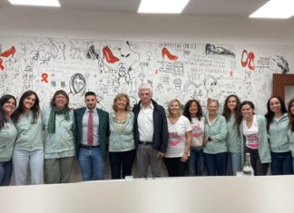 Il nuovo Dirigente della Squadra Mobile in visita a Linea Rosa