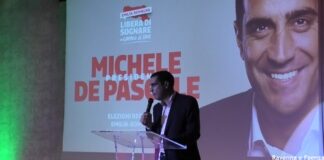 Oltre mille persone alla Campaza per sostenere Michele De Pascale alle elezioni regionali