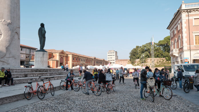 Piazza Baracca a Lugo