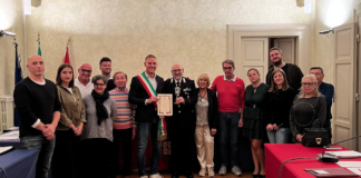 Il saluto del consiglio comunale di Castel Bolognese al Marescialelo Voccia