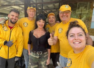 Soccorso al Ristorante Al Maneggio dopo l’alluvione