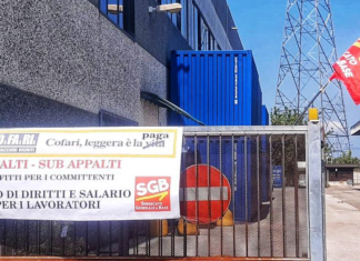 SGB Ravenna. Vicenda CoFaRi: Oltre al “furto” di salario e quote sociali, sottratto anche il diritto al lavoro