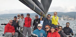 Il team “Irina” del Ravenna Yacht Club al 26° posto alla Barcolana 2024