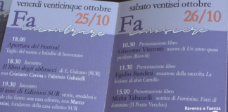 Arriva il Fa Festival: tre giorni dedicati alla letteratura
