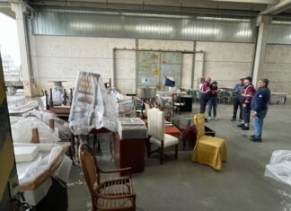 Mobili donati a favore delle comunità della Bassa Romagna alluvionate