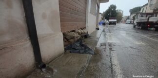 Siamo andati oggi a Traversara dopo l’evacuazione dalla zona rossa