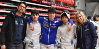 Scherma: Quartieri e Rustighi eccellente prestazione nella 1^ prova Nazionale Cadetti di Spada Maschile a Legnano