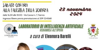 Laboratorio di intelligenza artificiale alla Palestra della Scienza