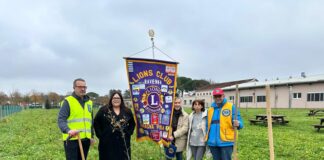 Club Lions Ravenna Romagna Padusa: Piantumazione alberi presso la scuola di Classe