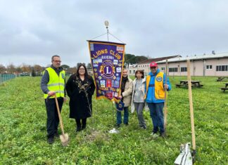 Club Lions Ravenna Romagna Padusa: Piantumazione alberi presso la scuola di Classe
