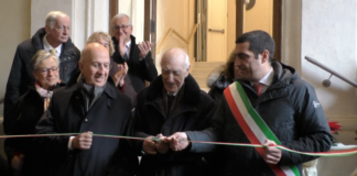 Taglio del nastro per il Museo Byron e il Museo del Risorgimento a Palazzo Guiccioli