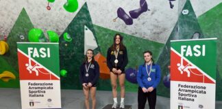 Arrampicata sportiva: Nicole Francesconi oro a Modena