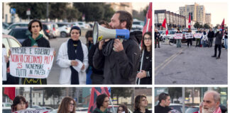 Presidio in Darsena contro le spese militari