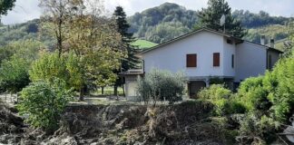 Dopo l’alluvione a Marzeno è tutto fermo: le sponde del torrente non sono state ripristinate