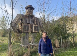Bagnacavallo: al Pantaleone festeggiati i nuovi nati e inaugurata la scultura dedicata a “Pavlèna”