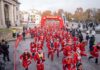 “Babbo Natale run”: a Russi la camminata dei Babbi Natale