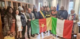 Delegazione del Camerun in visita al Comando dei Vigili del Fuoco