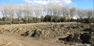 Proseguono i lavori per realizzare il bacino allagabile in via Cimatti