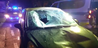 Ciclista investita in via Fratelli Rosselli