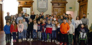 Lugo: visita in Rocca per i bimbi ucraini